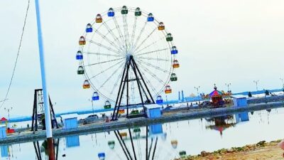 Bermain di Anjungan Teluk Kendari, Pembayaran Pakai Kartu Elektronik Kerjasama BPD Sultra