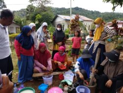 Masyarakat Sekitar Tambang Diajari Teknik Olah Tanaman Obat