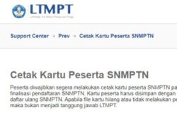 Cara Cetak Kartu Peserta SNMPTN 2022, Pendaftaran Ditutup Sore Ini