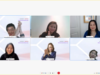 CEO PT Vale Indonesia, Febriany Eddi (tengah atas), menjadi pembicara pada momen International Women's Day 2022..