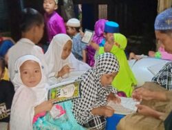Polisi ini Nyambi Jadi Guru Ngaji dan Bangun Taman Baca Alquran di Konsel