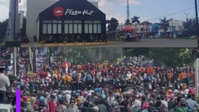 Pizza Hut di Kendari Ditutup Saat Demo 11 April 2022