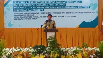Bupati Morowali Salut Komitmen PT Vale Konsisten Jalankan CSR