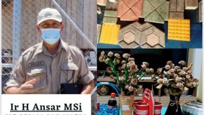 Program Kampanye Daur Ulang Sampah DLH Sultra: Paving Blok Limbah PLN Hingga Kerajinan Plastik