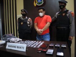 Pengedar Narkoba Ditangkap di Rumah Kos Tobuha