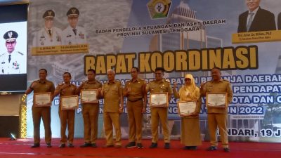 Pemda Konawe dan Dinas Kominfo Sultra Juara Realisasi Serapan Anggaran Tertinggi