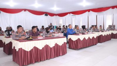 Polresta Kendari Gelar Latihan Pra Opsnal Bina Kusuma Anoa 2022