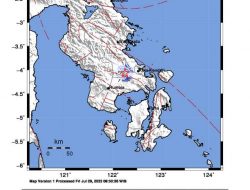Gempa Tektonik 3,4 SR Landa Mowila, Guncangan Juga Terasa di Ranomeeto dan Baruga