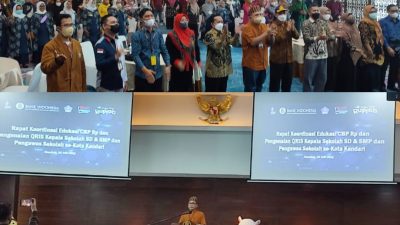 BI Sultra Gaet Ratusan Kepsek SD dan SMP di Kendari Kampanye Penggunaan QRIS dan CBP Rupiah