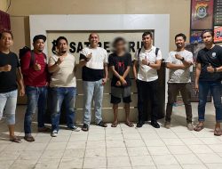 Pencuri Besi Kapal Tongkang Ditangkap di Bawah Jembatan Bahteramas