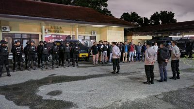 Polisi Siaga di Kampus UHO Usai Dua Mahasiswa Diparangi OTK