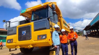 PT Vale Uji Coba Perdana Truk Listrik di Blok Sorowako, Dikemudikan Karyawan Emak-Emak