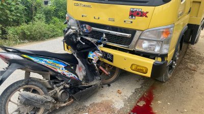Tragis! Siswa SMK 4 Kendari Tewas Usai Tabrakan Dengan Truk