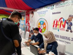BPJS Kesehatan Kendari Kenalkan Jamkesnews.com di Puncak Peringatan HPN Tahun 2022