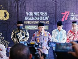 Pesan Kapolri saat Hadiri Anugerah MTQ Polri