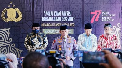 Pesan Kapolri saat Hadiri Anugerah MTQ Polri