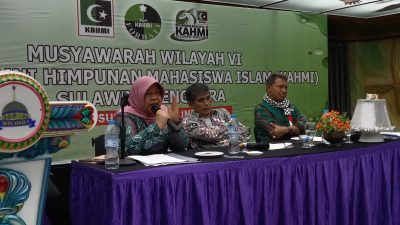 Pesan Eks Presidium Forhati Saat Hadir di Muswil KAHMI Sultra: Jangan Pernah Terpecah Belah!