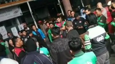 Driver Gojek di Kendari Demo Minta Tarif Ojol Dinaikkan Juga