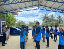 Jelang Penerapan Tilang Elektronik, Polresta Kendari Sosialisasi ke Sopir Taxi