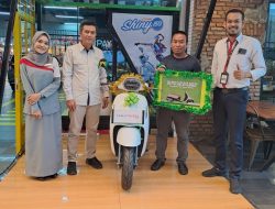 Pelanggan Toyota Ketiban Hadiah 1 Unit Motor Benelli Panarea