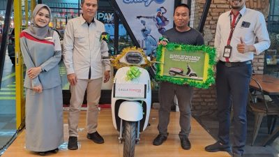 Pelanggan Toyota Ketiban Hadiah 1 Unit Motor Benelli Panarea