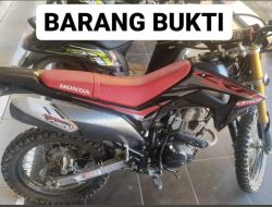 Spesialis Curanmor di Kendari Dicokok Polisi, Terakhir Nyolong Motor di Asrama Ibnu Sina