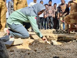 PT Vale Bantu Bangun Ruang Belajar Siswa Madrasah Ibtidaiyah Al-Khairaat di Morowali
