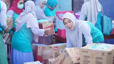 Ikatan Keluarga Vale Indonesia Suplai Bantuan ke Korban Kebakaran Sorowako