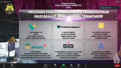Lagi, PT Vale Raih Penghargaan Subroto Award Berkat Inovasi PPM Bidang Kesehatan