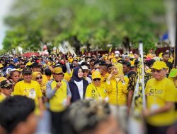 Euforia HUT ke-58 Partai Golkar di Kendari: Ridwan Bae Cagub Sultra, Airlangga Hartarto Capres!