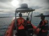 Tim SAR menuju lokasi kejadian kecelakaan kapal KM Taman Wisata di Perairan Wakatobi.