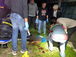 Seorang Tukang Becak Ditemukan Tewas Berlumur Darah di Pinggir Jalan Kendari Beach