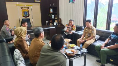 Asmawa Tosepu Silahturahmi Perdana ke Polresta Kendari