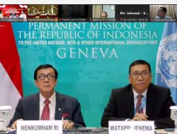 Hadir di Markas PBB, Yasonna Serahkan Laporan HAM Nasional ke Dewan HAM 