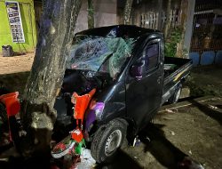 Kecelakaan Tunggal, Satu Penumpang Mobil Pick Up Tewas Usai Menabrak Pohon di Puuwatu 