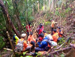 Basarnas Kendari Selamat Tiga Warga yang Hilang di Hutan Embola Sorowako