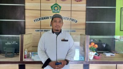 Pasangan yang Nikah Minimal Berusia 19 Tahun, KUA Kadia: Jika ‘Kepepet’ Wajib Sidang Isbat!