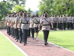 Pejabat Utama Polresta Kendari Dimutasi, Delapan Polsek Berganti Pimpinan