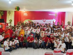 Roadshow Telkomsel Siaga Natal 2022 Sambangi Panti Asuhan di Indonesia