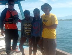 Dua Nelayan Hilang di Perairan Teluk Bone Ditemukan Selamat 