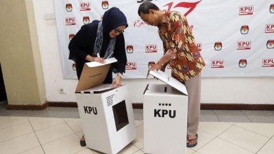 KPU Bakal Gunakan Kotak Suara Berbahan Kardus lagi di Pemilu 2024