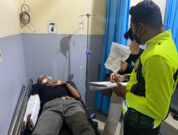 Terlibat Laka Lantas Saat Malam Pergantian Tahun 2023, Tiga Pria Ini Alami Patah Tangan dan Kaki
