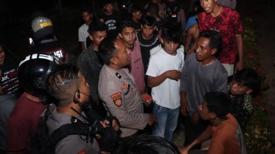 Dua Kelompok Pemuda di Abeli Gelar Tawuran di Jembatan Kuning Kendari