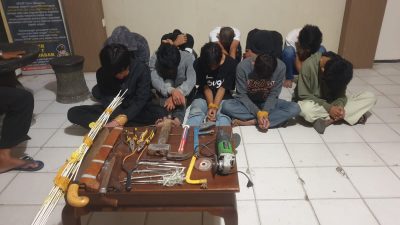Polisi Tangkap Anggota Geng Motor Pelaku Penganiayaan di Depan Indomaret Wua-Wua