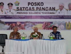 Pemprov Sultra Bentuk Satgas Pangan Kontrol Ketersediaan Pangan Ditengah Tingginya Inflasi