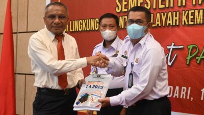 Silvester Sili Laba Berharap Kemenkumham Sultra Pertahankan Predikat WTP