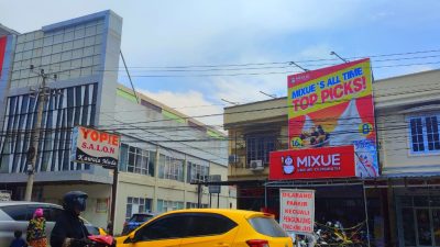 Gerai Ice Cream Viral ‘Mixue’ Hadir di Kota Kendari, Berdiri di Kawasan Ruko Sao Sao