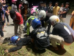 Pengendara Motor Tewas Usai Tabrak Trotoar Jalan di Kendari Beach