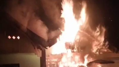 Satu Unit Rumah Warga di Kecamatan Kadia Hangus Dibakar OTK, Kerugian Ditaksir Capai Ratusan Juta