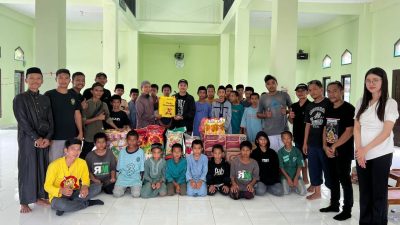 Rayakan Ulang Tahun Operasional Ketiga, Maxim Kendari Roadshow ke Panti Asuhan
